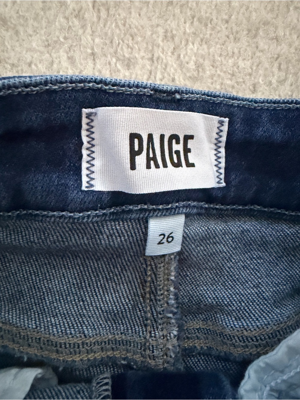 Paige- Anessa Wide Leg Jeans - Picture 3 of 7